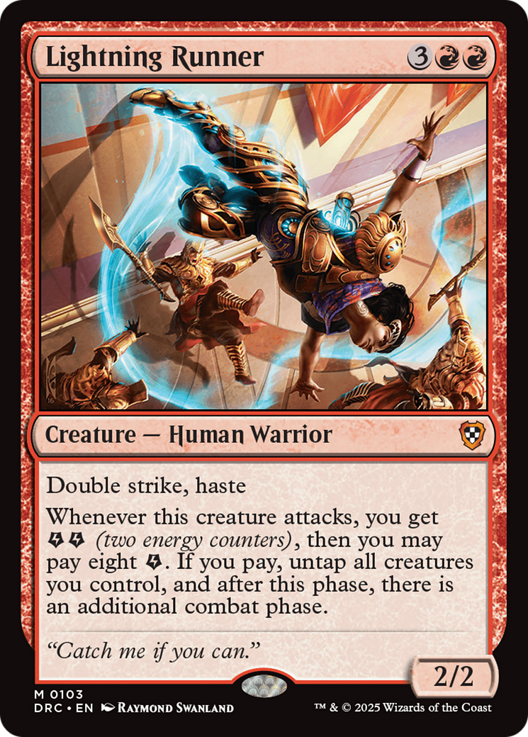 Lightning Runner (DRC-103) - [Commander: Aetherdrift]