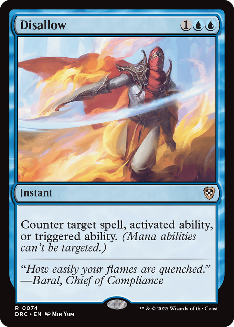 Disallow (DRC-074) - [Commander: Aetherdrift]