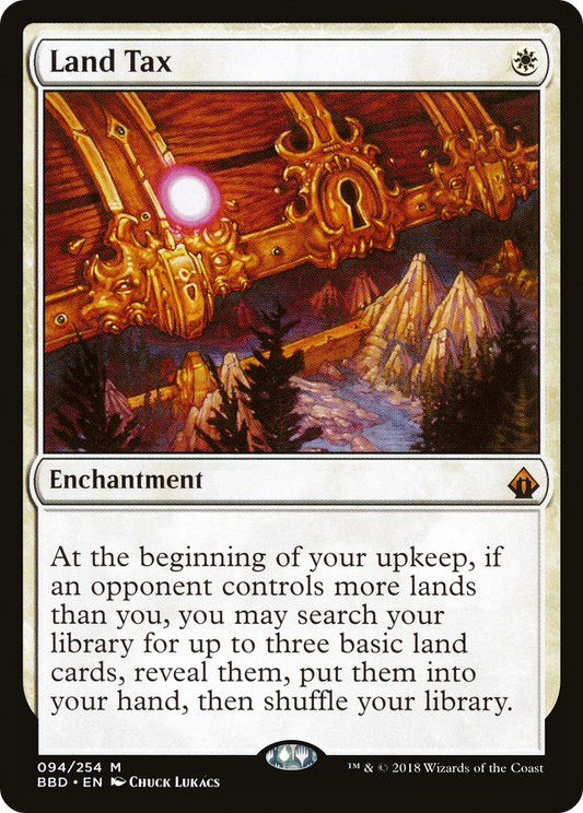 Land Tax (BBD-094) - [Battlebond] Foil