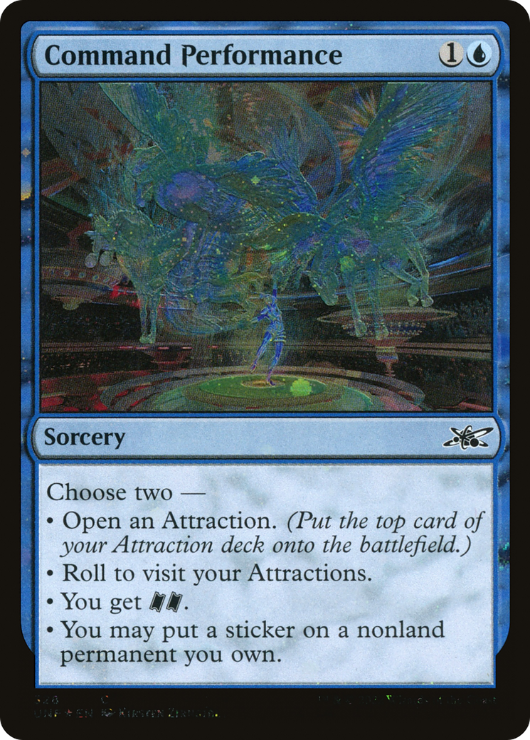 Command Performance (UNF-328) - [Unfinity] Foil