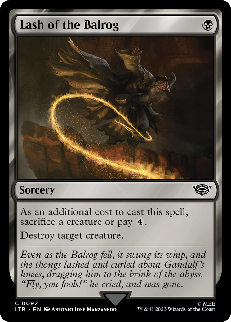 Lash of the Balrog (LTR-092) - [The Lord of the Rings: Tales of Middle-earth]