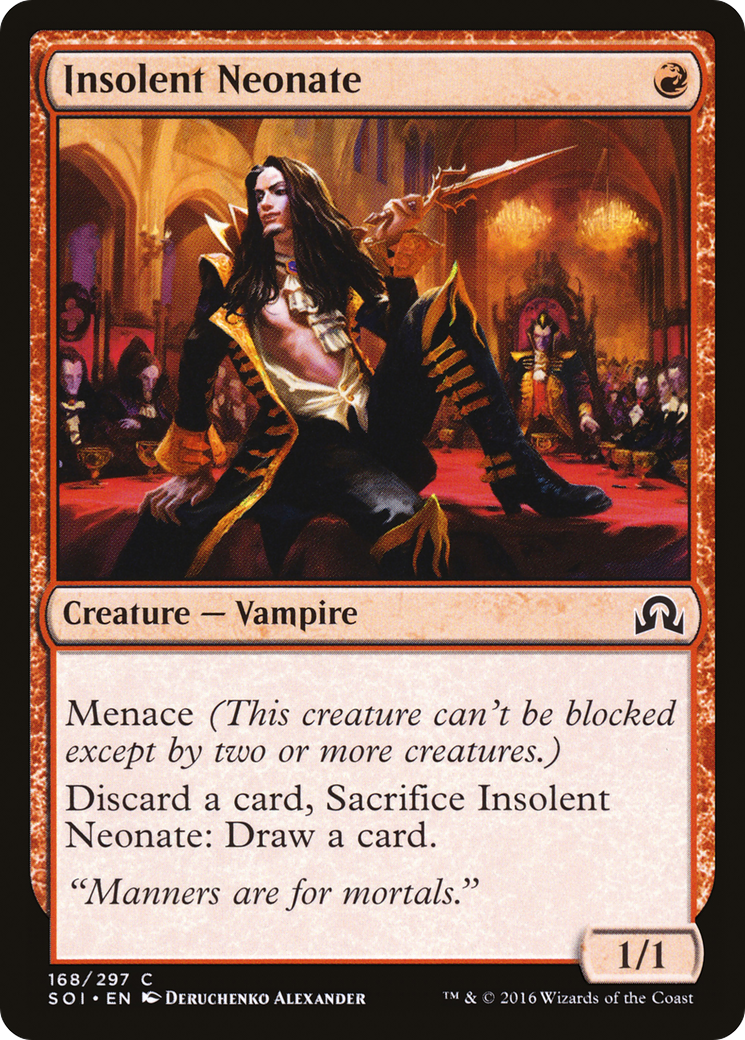 Insolent Neonate (SOI-168) - [Shadows over Innistrad] Foil