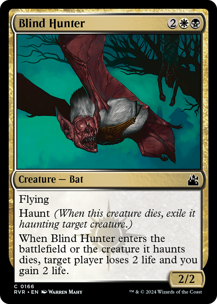 Blind Hunter (RVR-166) - [Ravnica Remastered]