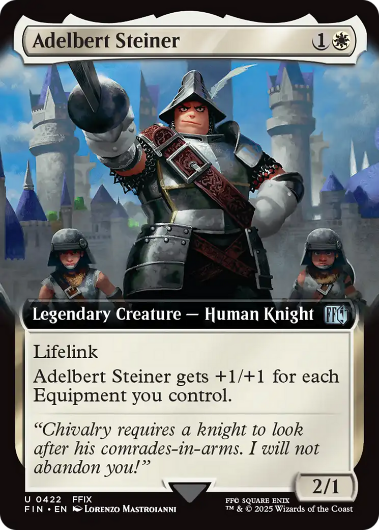 Adelbert Steiner (FIN-422) - [FINAL FANTASY]: (Extended Art)