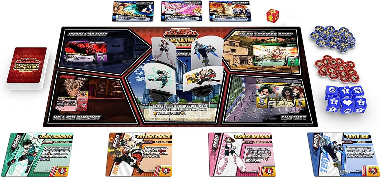 My Hero Academia Plus Ultra Board Game