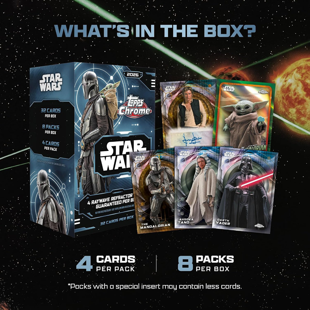 2026 Topps Chrome® Star Wars Value Box