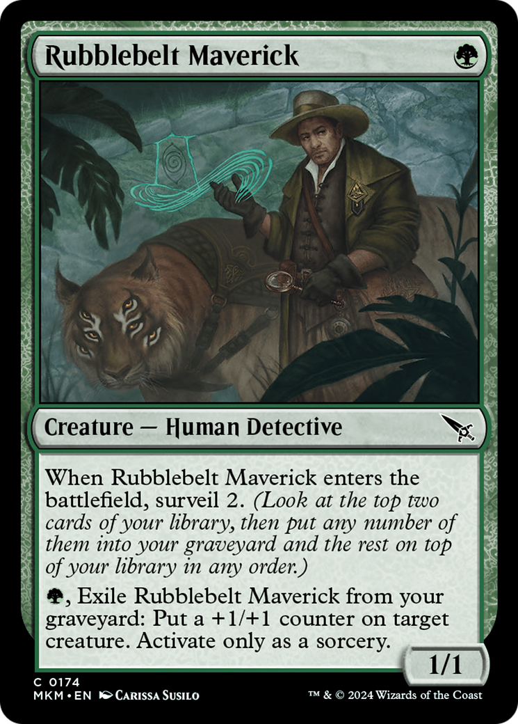 Rubblebelt Maverick (MKM-174) - [Murders at Karlov Manor] Foil