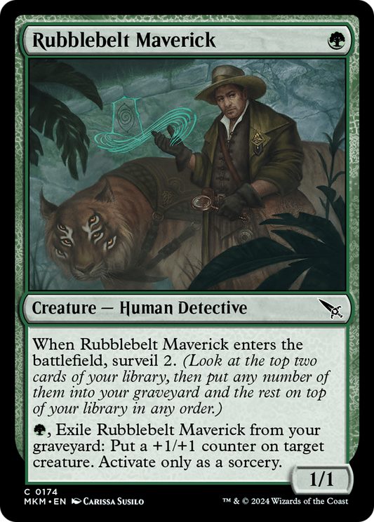 Rubblebelt Maverick (MKM-174) - [Murders at Karlov Manor] Foil