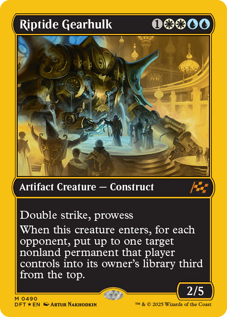 Riptide Gearhulk (DFT-490) - [Aetherdrift] Foil