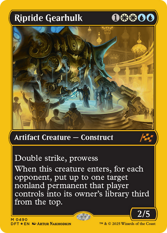 Riptide Gearhulk (DFT-490) - [Aetherdrift] Foil