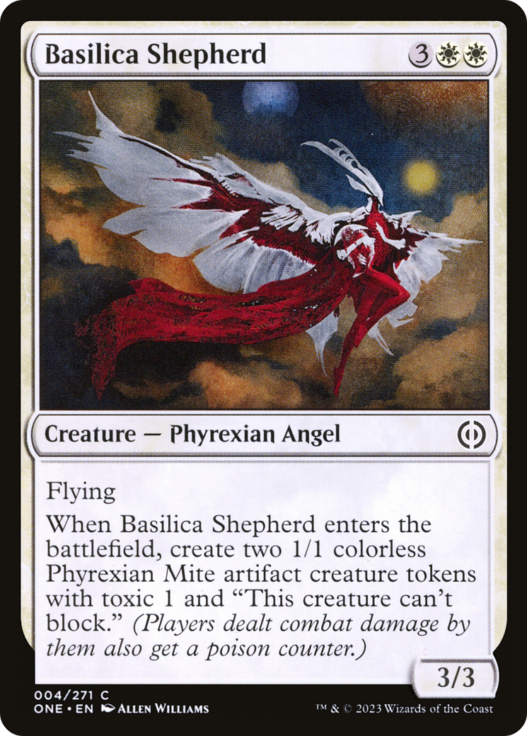 Basilica Shepherd (ONE-004) - [Phyrexia: All Will Be One]