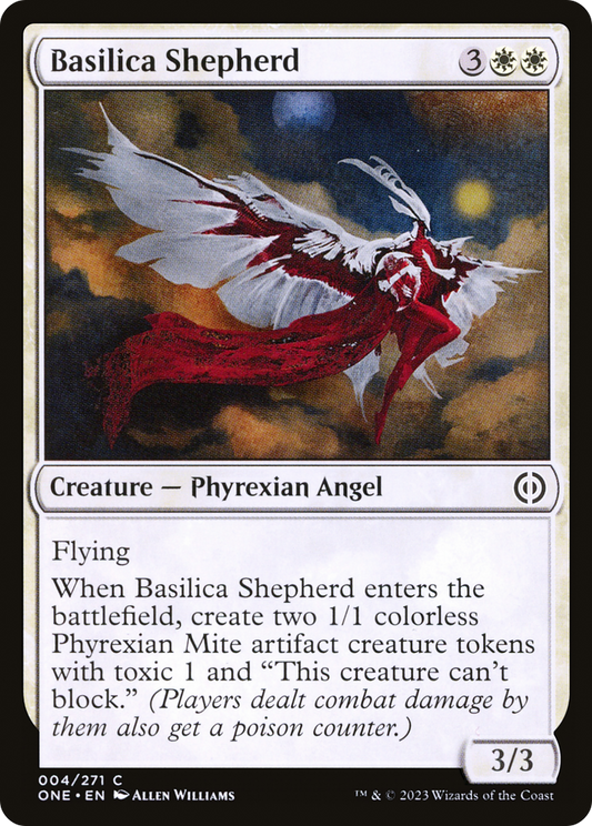 Basilica Shepherd (ONE-004) - [Phyrexia: All Will Be One]