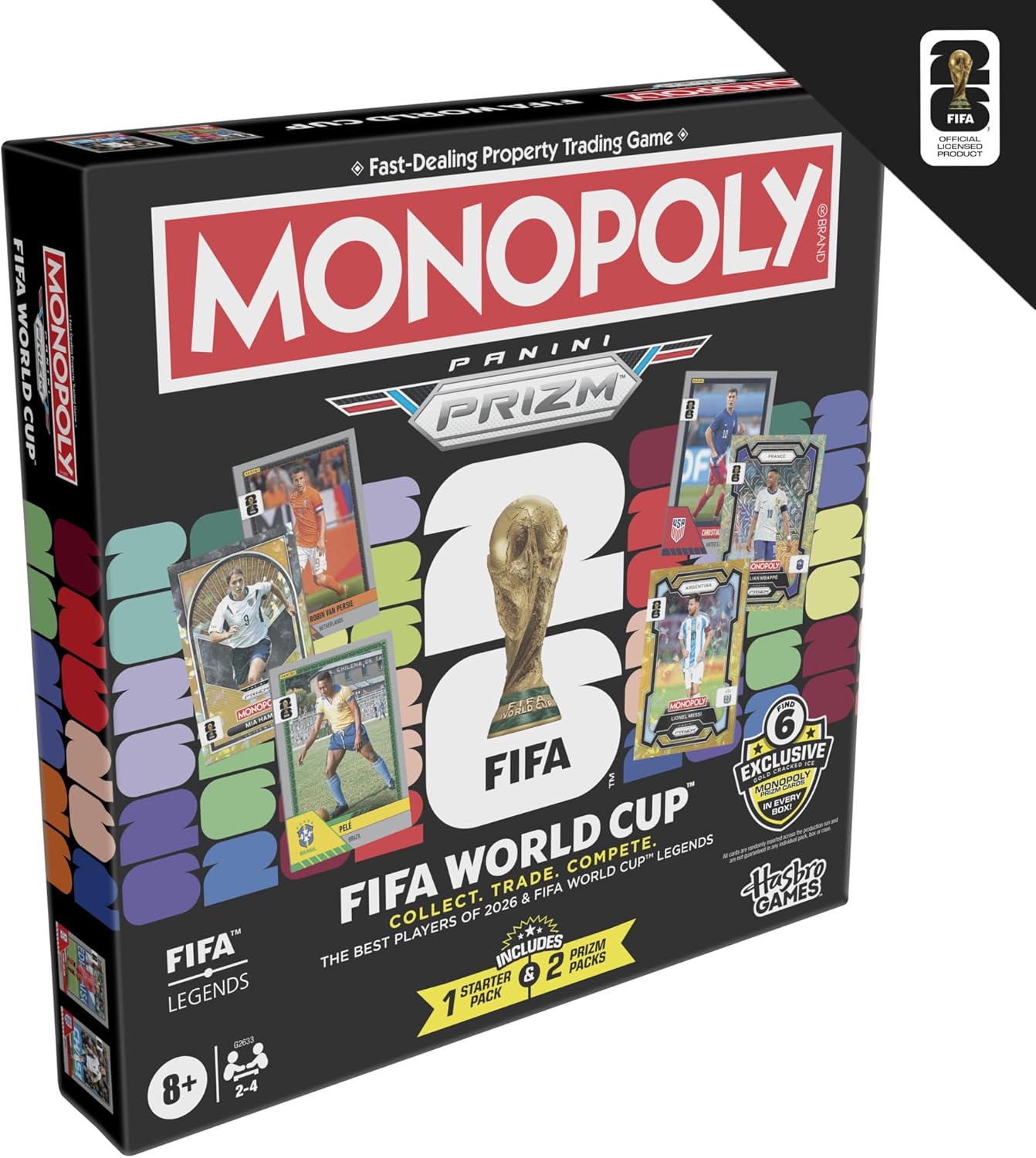 2026 Panini Prizm Soccer Monopoly Game