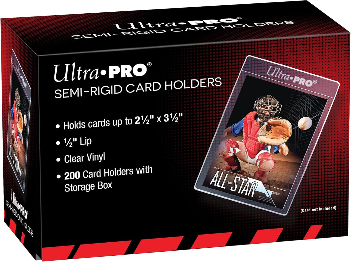 Ultra PRO Semi-Rigid Card Holders (200ct)