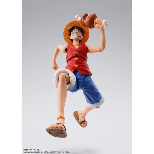 Figurine articulée SHFiguarts Monkey D. Luffy Romance Dawn One Piece