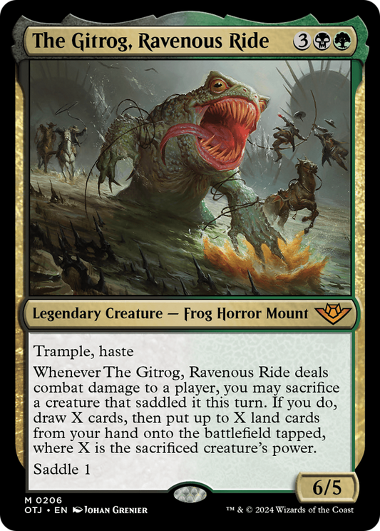 Le Gitrog, Ravenous Ride (OTJ-206) - [Hors la loi de Thunder Junction]
