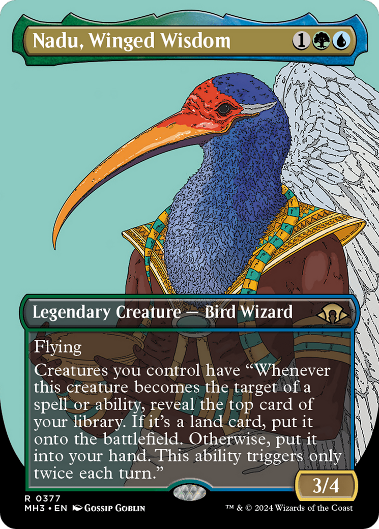 Nadu, la sagesse ailée (MH3-377) - [Modern Horizons 3] (Sans frontières) 