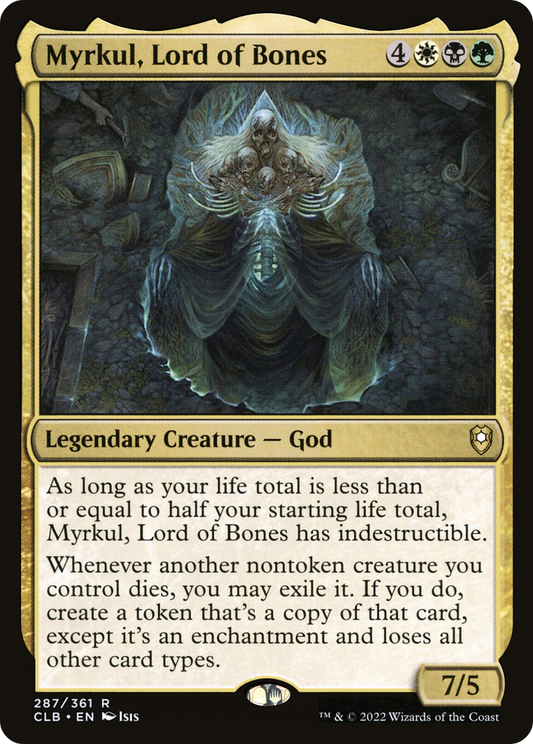 Myrkul, Lord of Bones (CLB-287) - [Commander Legends: Battle for Baldur's Gate]