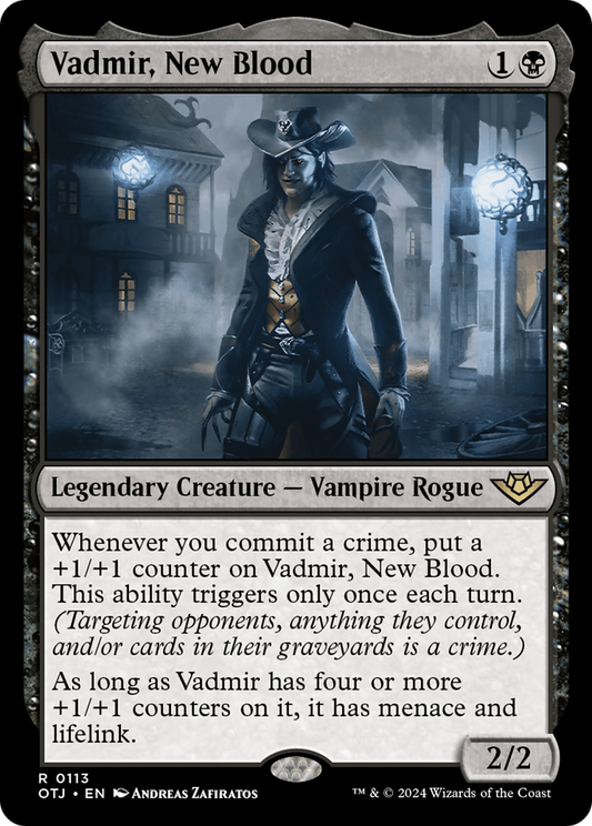 Vadmir, New Blood (OTJ-113) - [Outlaws of Thunder Junction] Foil