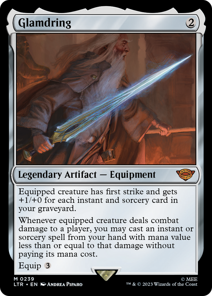 Glamdring (LTR-239) - [The Lord of the Rings: Tales of Middle-earth] Foil