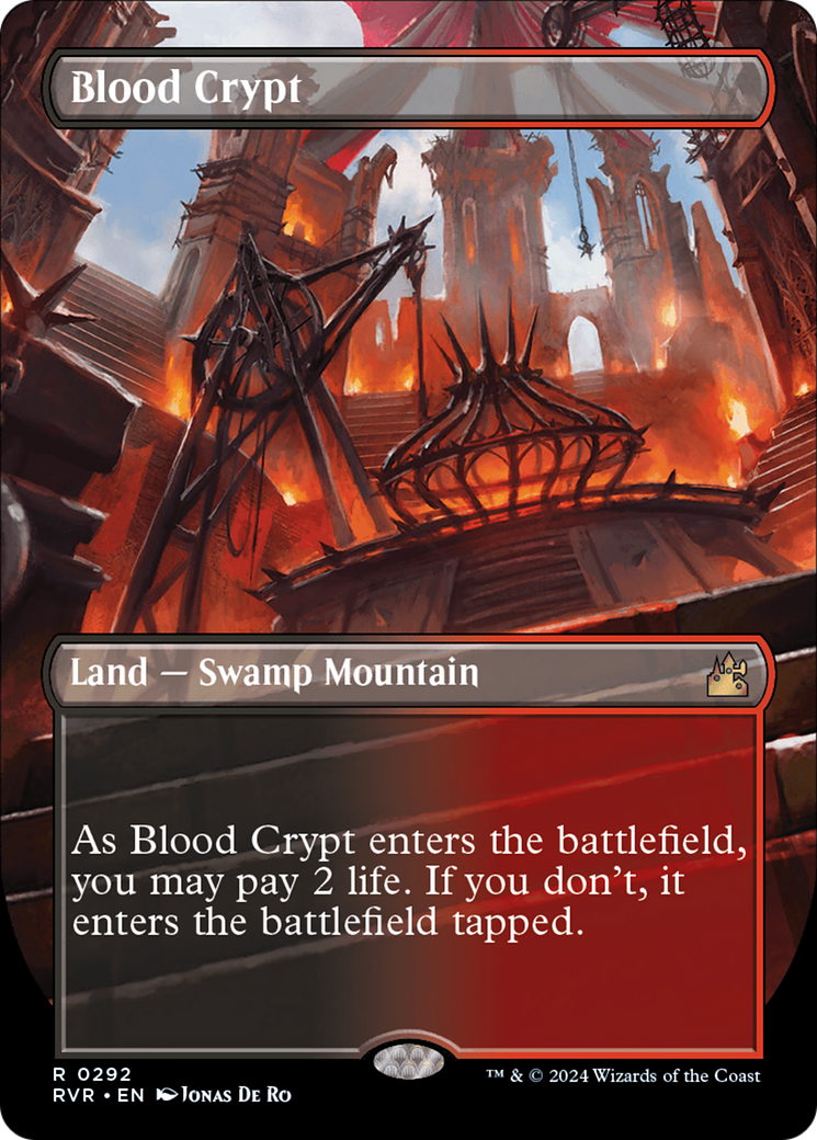 Blood Crypt (RVR-292) - [Ravnica Remastered] (Borderless)