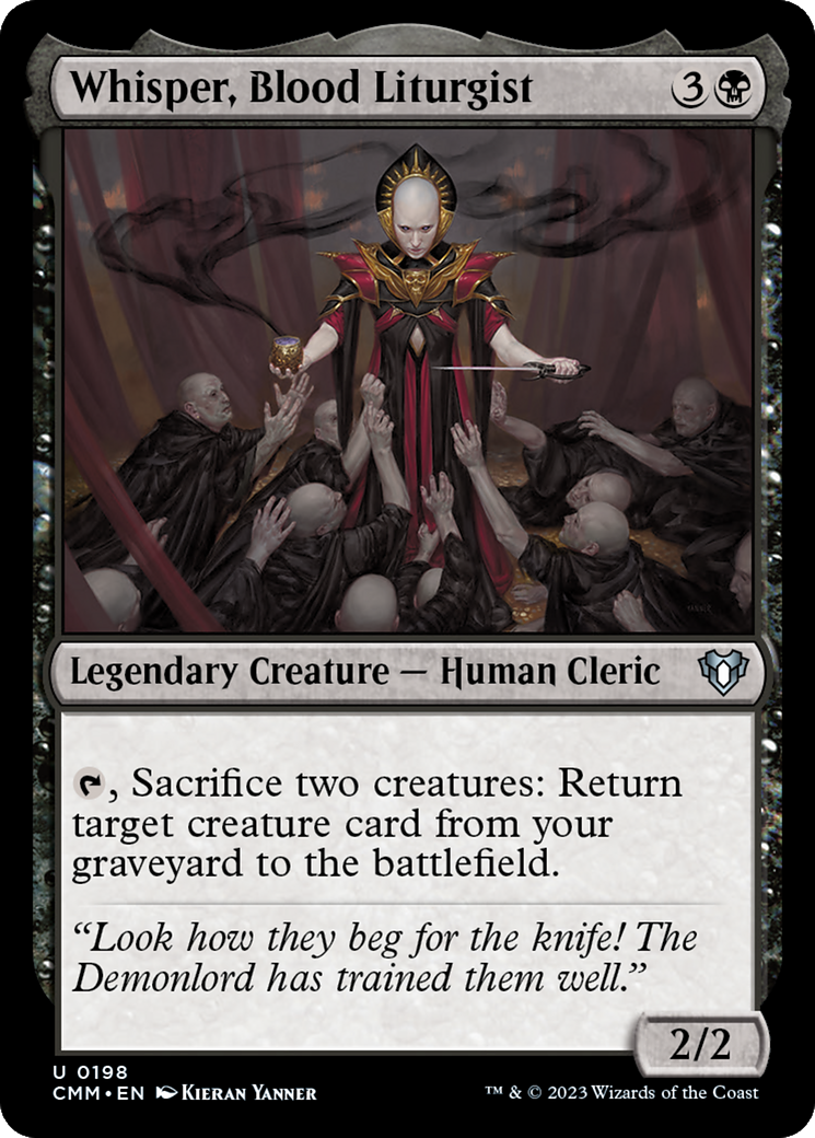 Whisper, liturgiste de sang [Commandant Maîtres] 
