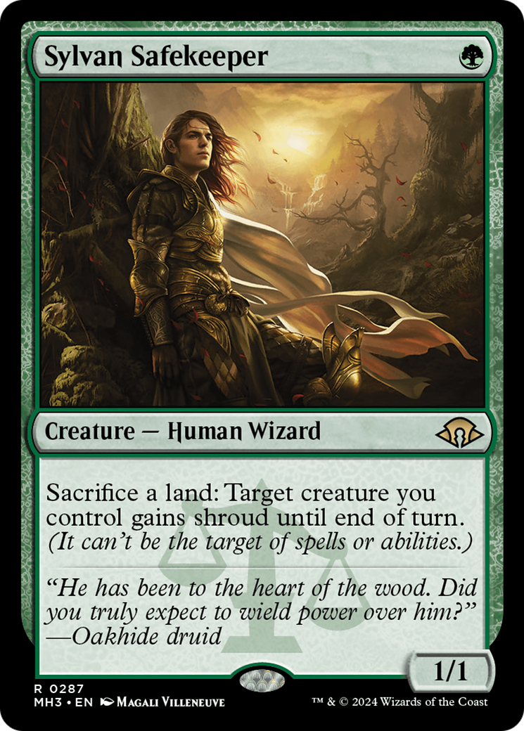Gardien sylvestre (MH3-287) - [Modern Horizons 3] Foil 