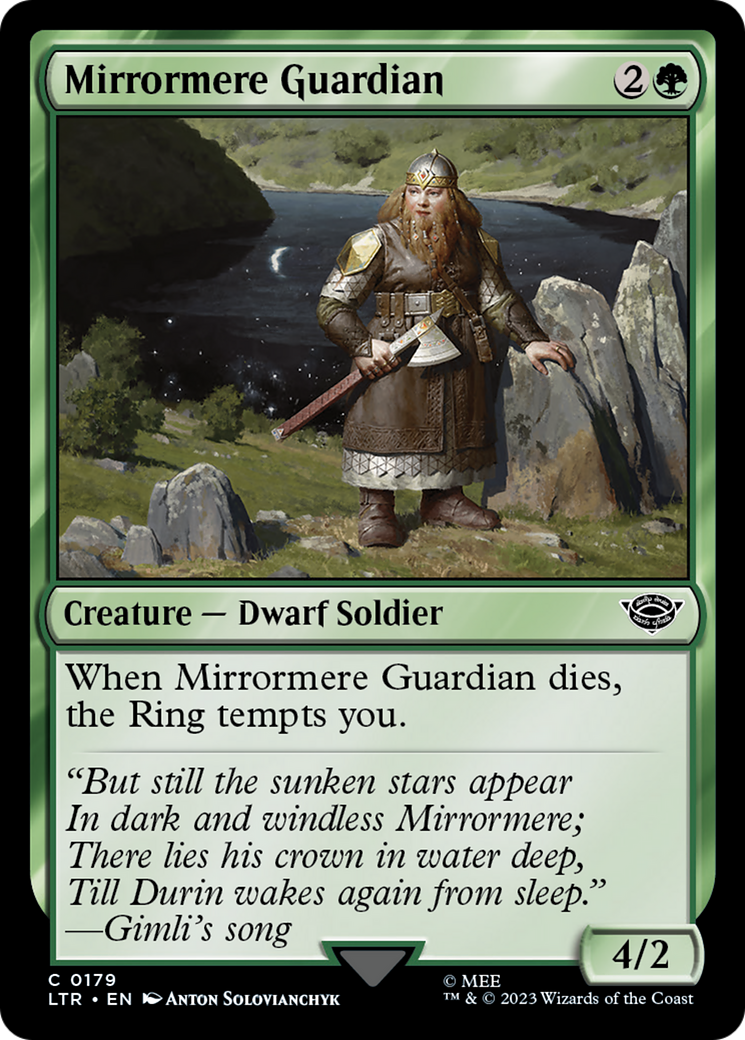 Mirrormere Guardian (LTR-179) - [The Lord of the Rings: Tales of Middle-earth]