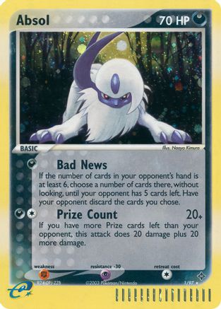 Absol (1/97) [EX : Dragon] 