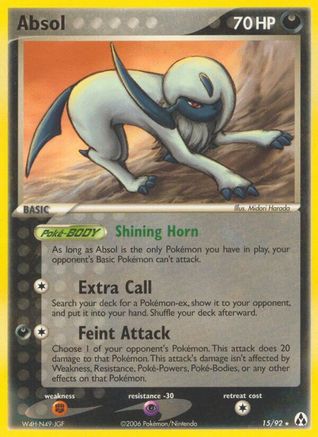 Absol (15/92) [EX : Créateur de légendes] 