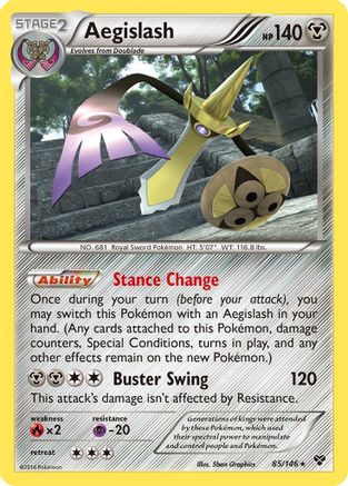 Aegislash (85/146) [XY : Ensemble de base] 