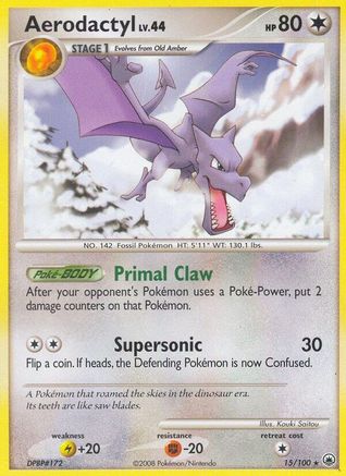 Aérodactyle (15/100) [Diamant &amp; Perle : Majestic Dawn] 