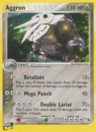 Aggron (1/109) [EX : Rubis et Saphir] 