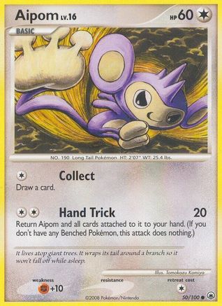 Aipom (50/100) [Diamant et perle : Majestic Dawn] 