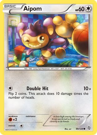 Aipom (99/124) [Noir et Blanc : Dragons Exaltés] 