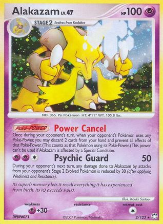 Alakazam (2/123) [Diamant et perle : trésors mystérieux] 