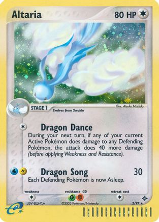 Altaria (2/97) [EX : Dragon] 