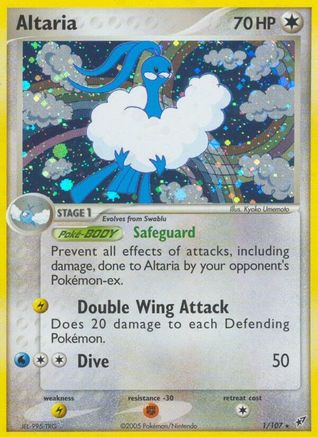 Altaria (1/107) (Estampillé) [EX : Deoxys] 