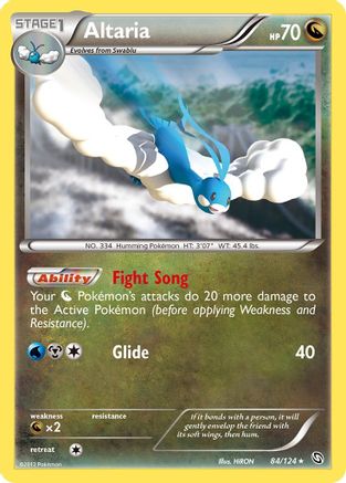 Altaria (84/124) [Noir et Blanc : Dragons Exaltés] 