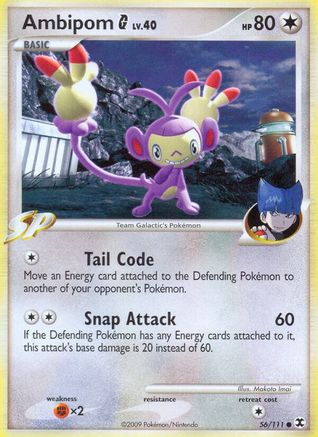 Ambipom G (56/111) [Platine : Rivals montants] 