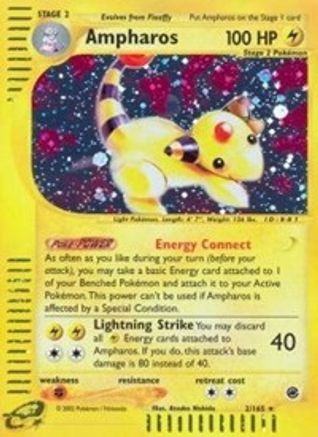 Ampharos (2/165) [Expédition : Ensemble de base] 