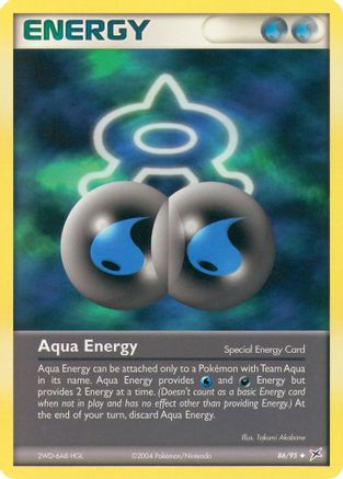 Aqua Energy (86/95) [EX : Team Magma contre Team Aqua] 