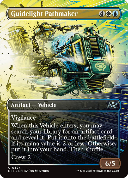 Guidelight Pathmaker (Borderless) (DFT-324) - [Aetherdrift] Foil