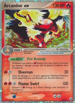 Arcanin ex (83/92) [EX : Créateur de légendes] 