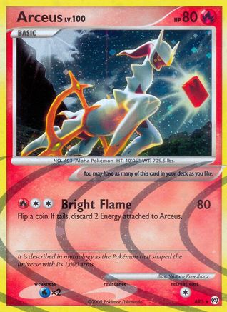 Arceus (AR3) AR3/99 - [Arceus] Holofoil