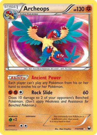 Archeops 110/108 - [Dark Explorers] Holofoil