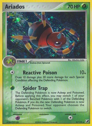 Ariados/115 - [Unseen Forces] Reverse Holofoil