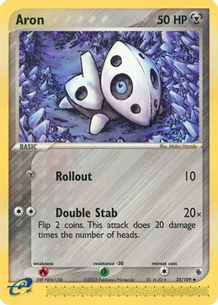 Aron - 25/109/109 - [Ruby and Sapphire]
