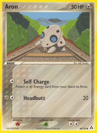 Aron/92 - [Legend Maker] Reverse Holofoil