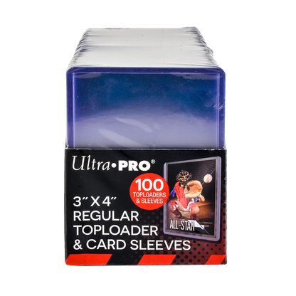 3" x 4" Clear Regular TOPLOADER® Sleeves and Soft Sleeves Bundle (100ct)